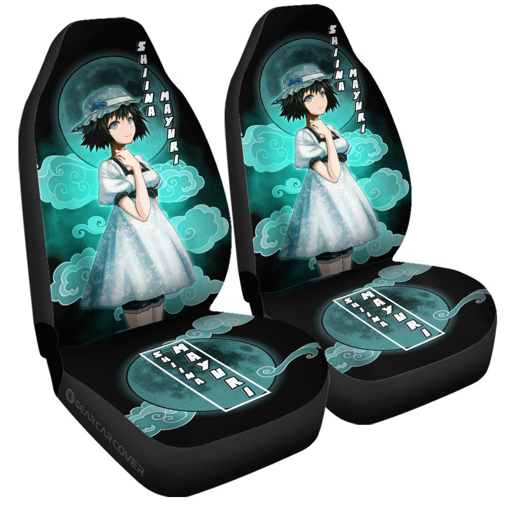Mayuri Shiina Car Seat Covers Custom Steins;Gate Anime Car Accessories - Gearcarcover - 3