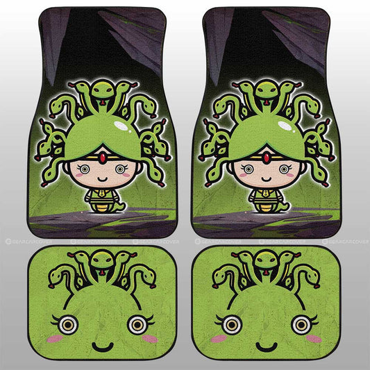 Medusa Car Floor Mats Custom Halloween Characters Car Accessories - Gearcarcover - 1