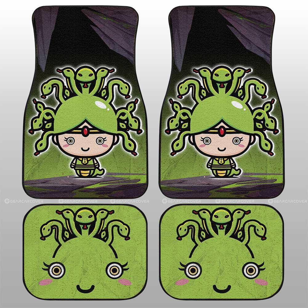 Medusa Car Floor Mats Custom Halloween Characters Car Accessories - Gearcarcover - 1