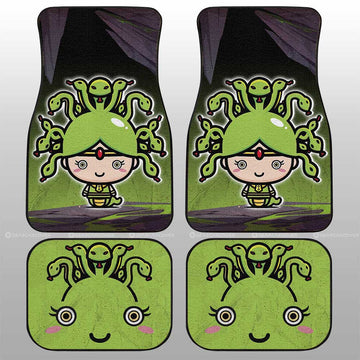 Medusa Car Floor Mats Custom Halloween Characters Car Accessories - Gearcarcover - 1