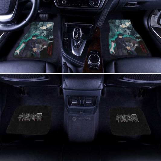 Megumi Fushiguro Car Floor Mats Custom Anime Jujutsu Kaisen Car Interior Accessories - Gearcarcover - 2