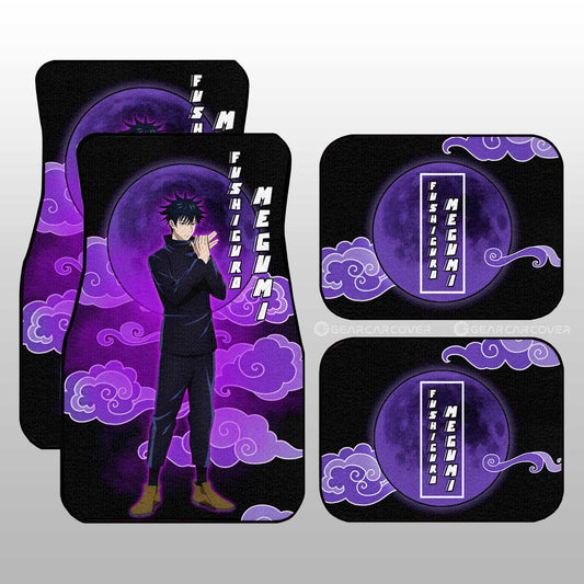 Megumi Fushiguro Car Floor Mats Custom Jujutsu Kaisen Anime Car Interior Accessories - Gearcarcover - 1