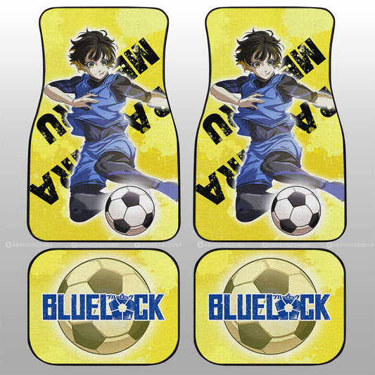 Meguru Bachira Car Floor Mats Custom Blue Lock Anime - Gearcarcover - 1