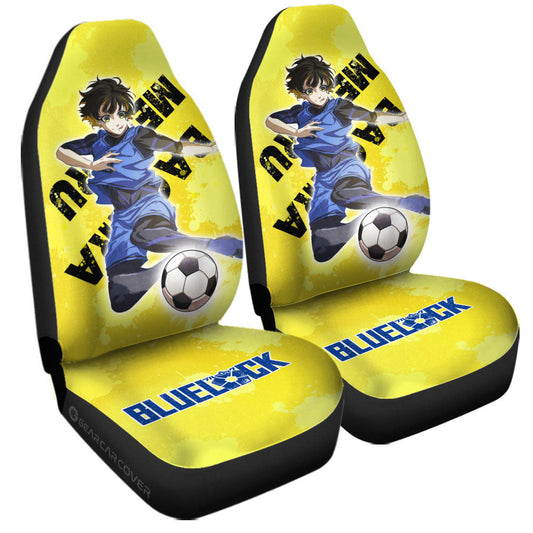 Meguru Bachira Car Seat Covers Custom Blue Lock Anime - Gearcarcover - 1