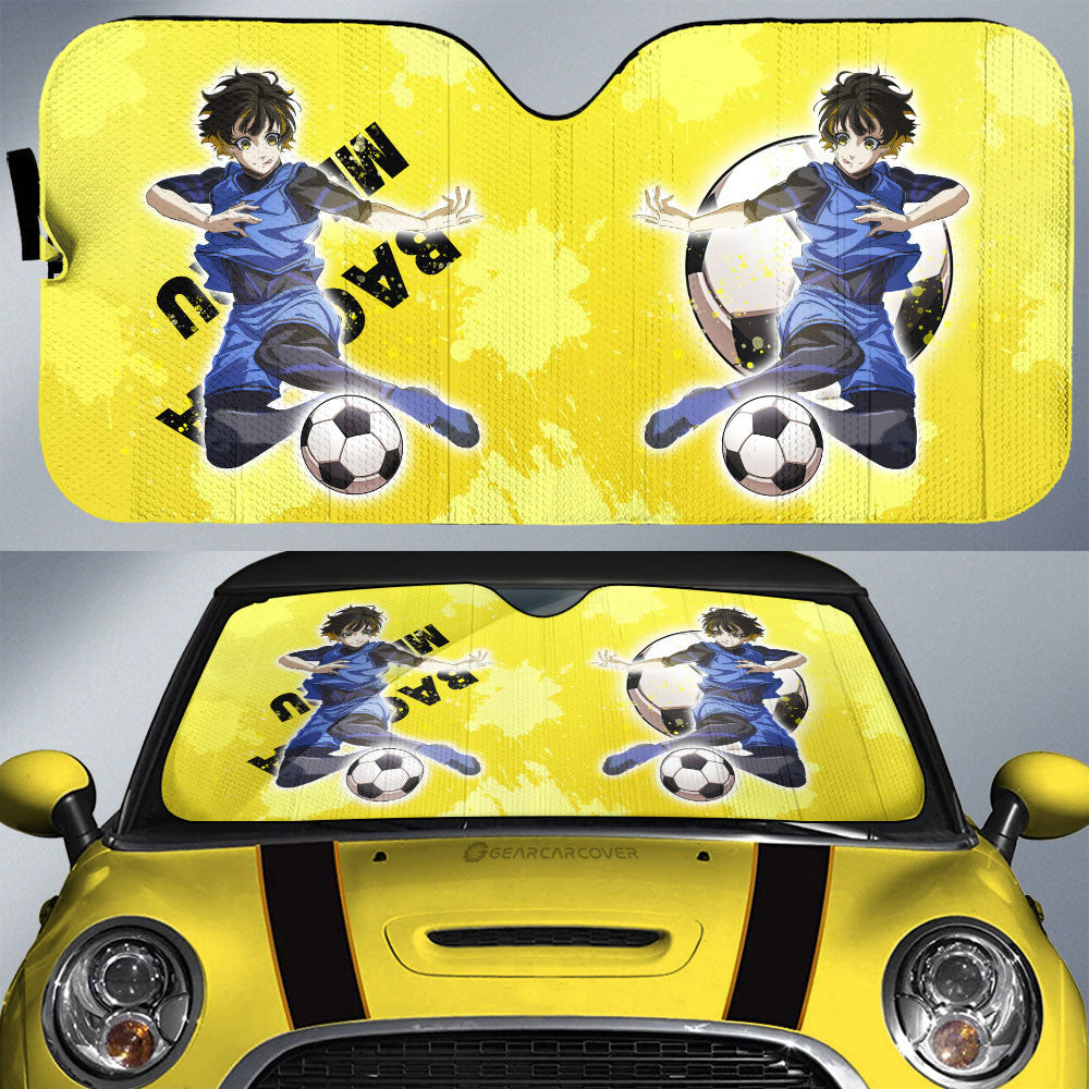 Meguru Bachira Car Sunshade Custom Blue Lock Anime - Gearcarcover - 1