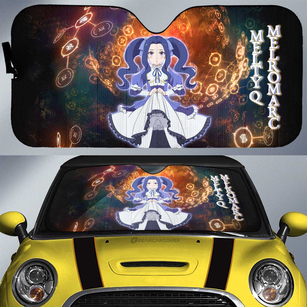 Melty Q Melromarc Car Sunshade Custom Rising Of The Shield Hero Anime Car Accessories - Gearcarcover - 1