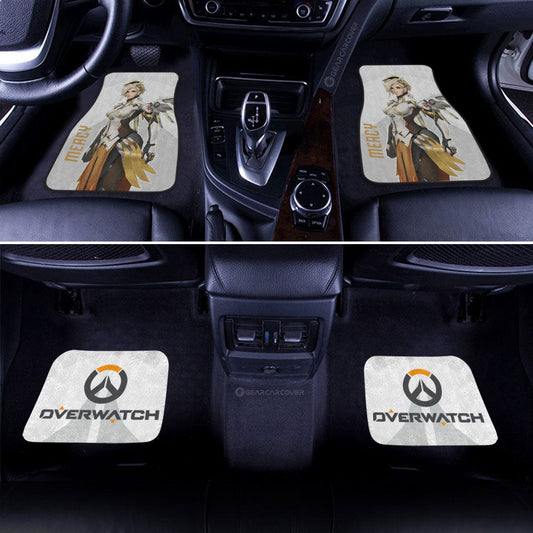 Mercy Car Floor Mats Custom Overwatch - Gearcarcover - 2