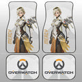 Mercy Car Floor Mats Custom Overwatch - Gearcarcover - 1