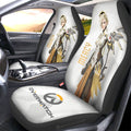 Mercy Car Seat Covers Custom Overwatch - Gearcarcover - 3