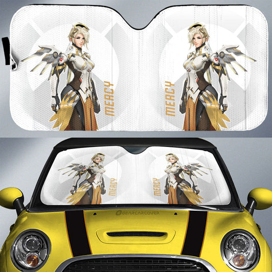 Mercy Car Sunshade Custom Overwatch - Gearcarcover - 1