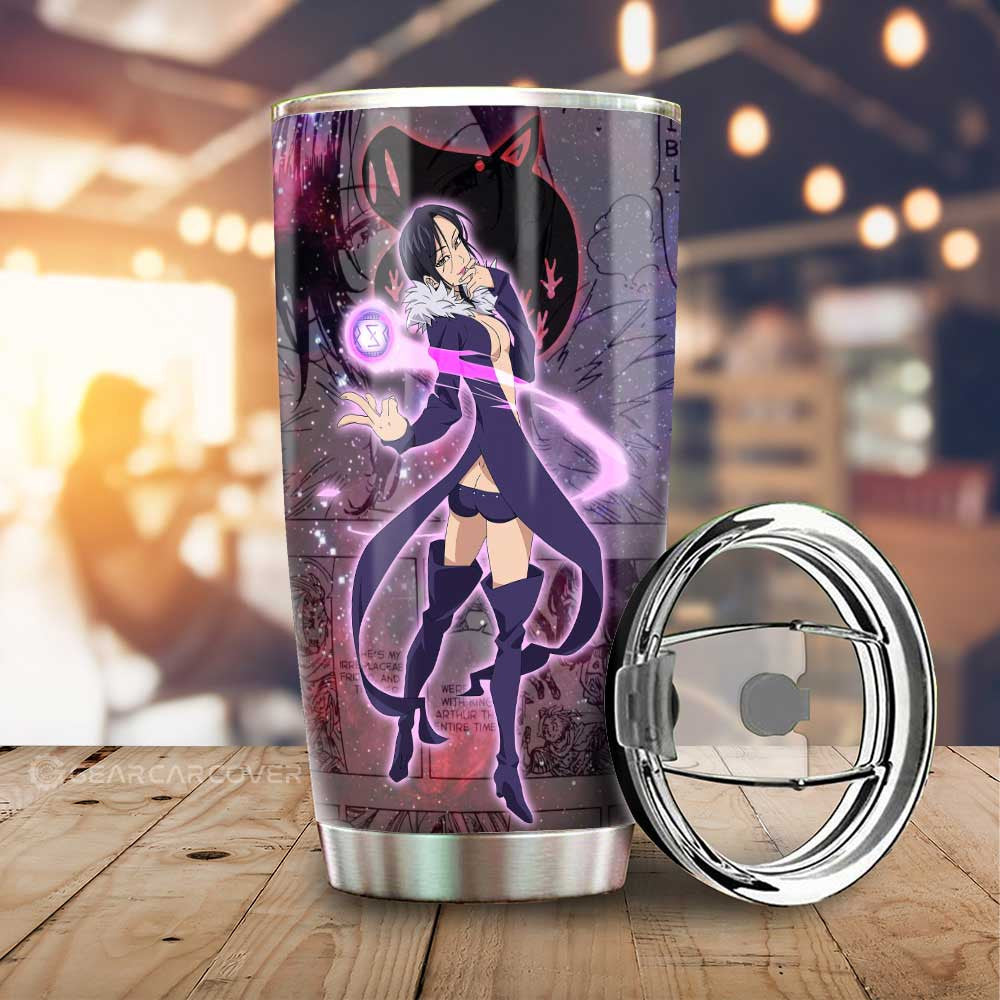 Merlin Tumbler Cup Custom Seven Deadly Sins Anime Manga Galaxy Style - Gearcarcover - 1
