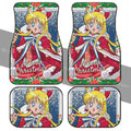 Merry Christmas Sailor Venus Car Floor Mats Custom Anime Sailor Moon Car Accessories - Gearcarcover - 2