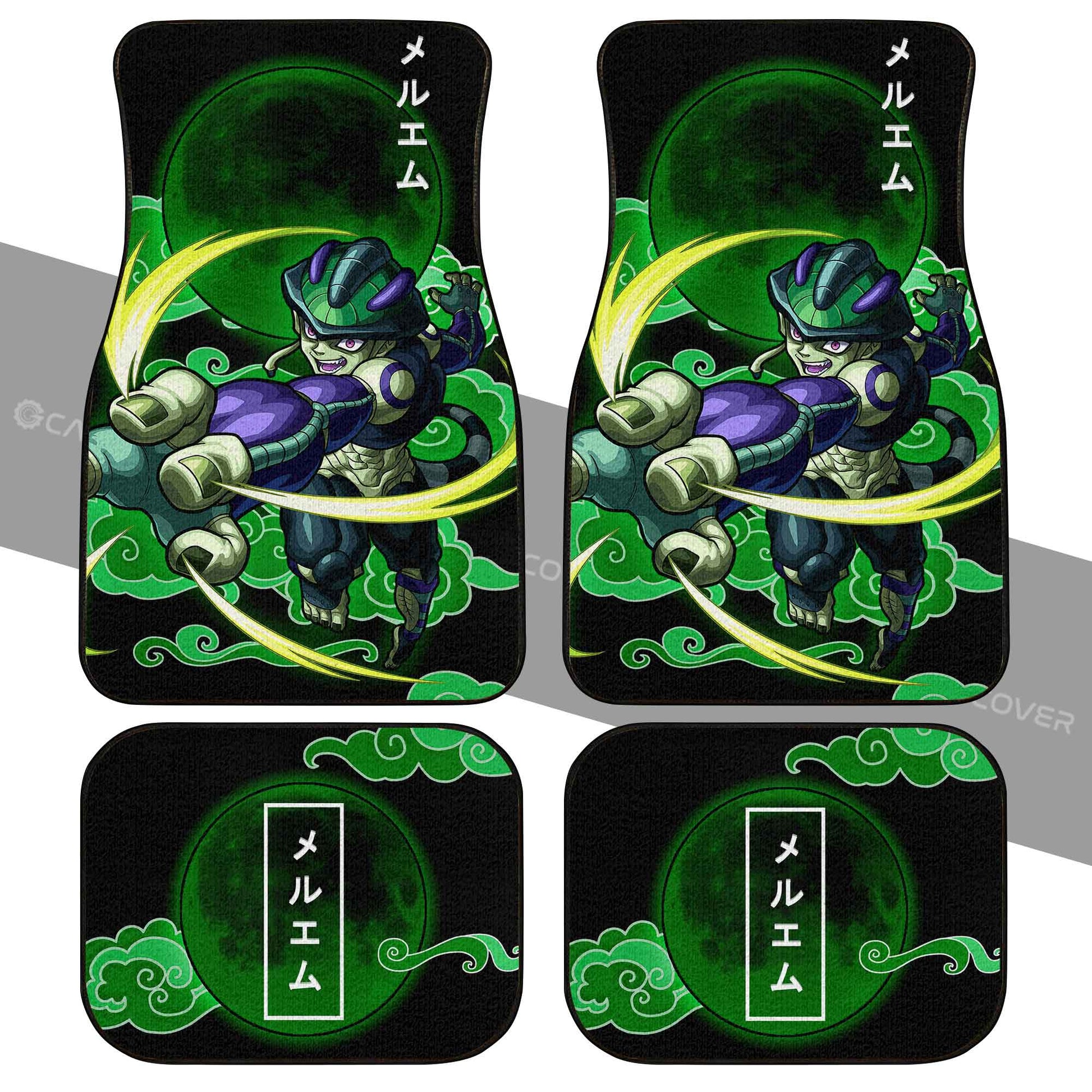 Meruem Car Floor Mats Custom Anime Hunter x Hunter Car Interior Accessories - Gearcarcover - 2