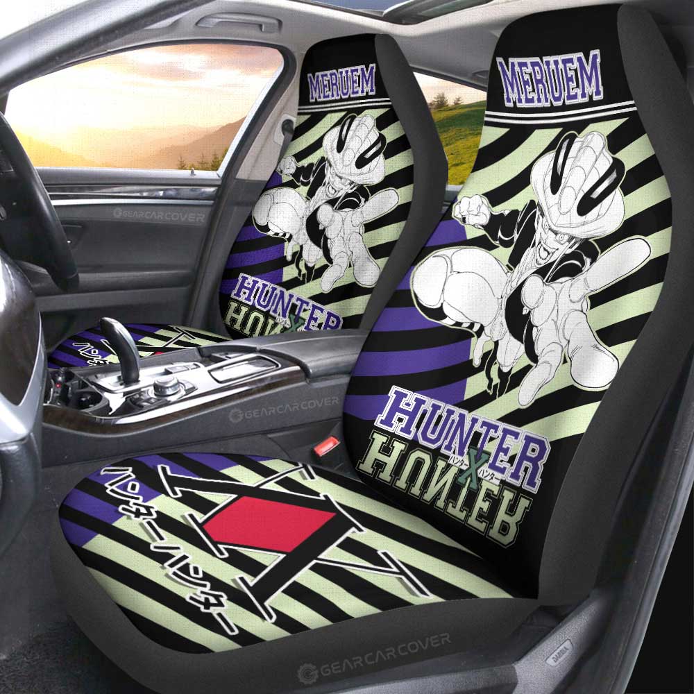 Meruem Car Seat Covers Custom Hunter x Hunter Anime Car Accessories - Gearcarcover - 4