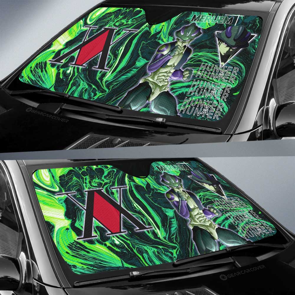 Meruem Car Sunshade Custom Hunter x Hunter Anime Car Accessories - Gearcarcover - 3