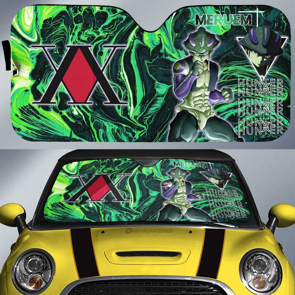 Meruem Car Sunshade Custom Hunter x Hunter Anime Car Accessories - Gearcarcover - 1