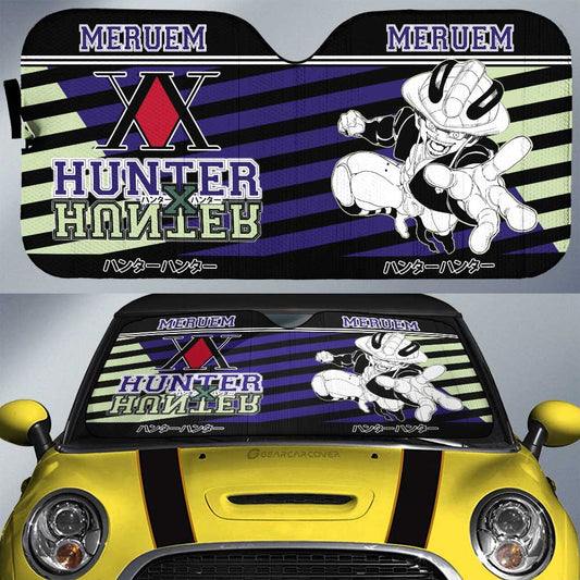 Meruem Car Sunshade Custom Hunter x Hunter Anime Car Interior Accessories - Gearcarcover - 1