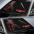 Metal Bat Car Sunshade Custom One Punch Man Anime Car Interior Accessories - Gearcarcover - 3