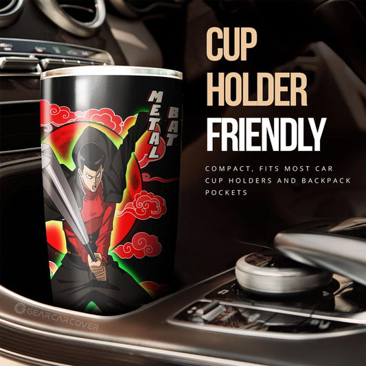 Metal Bat Tumbler Cup Custom One Punch Man Anime Car Accessories - Gearcarcover - 2