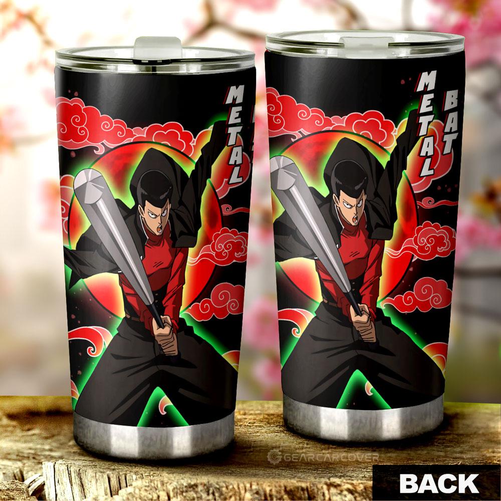 Metal Bat Tumbler Cup Custom One Punch Man Anime Car Accessories - Gearcarcover - 3