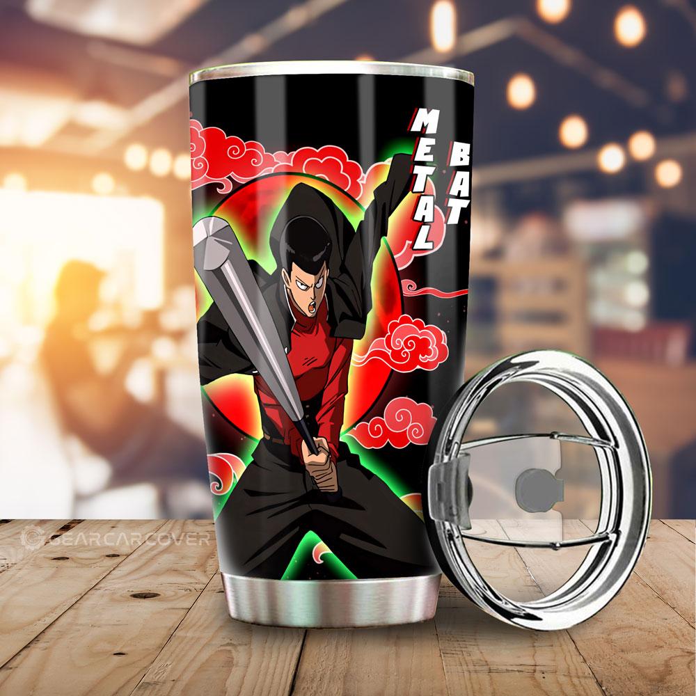 Metal Bat Tumbler Cup Custom One Punch Man Anime Car Accessories - Gearcarcover - 1
