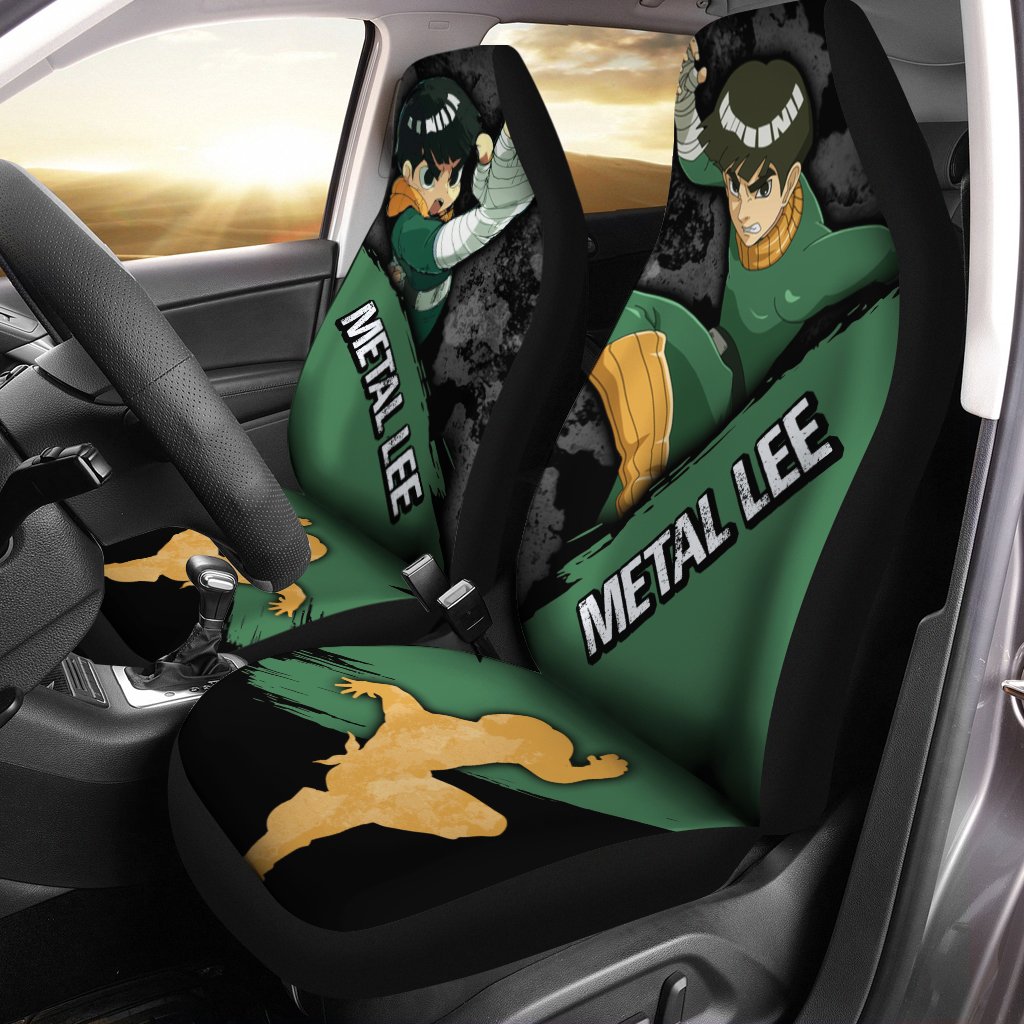 Metal Lee Car Seat Covers Custom Boruto Anime Car Accessories - Gearcarcover - 1