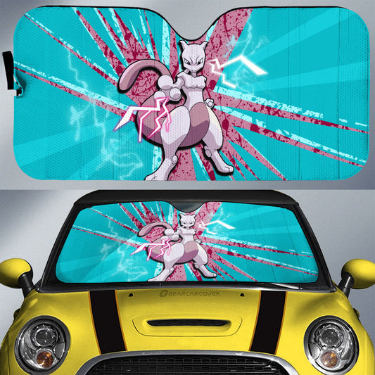 Mewtwo Car Sunshade Custom Car Interior Accessories - Gearcarcover - 1