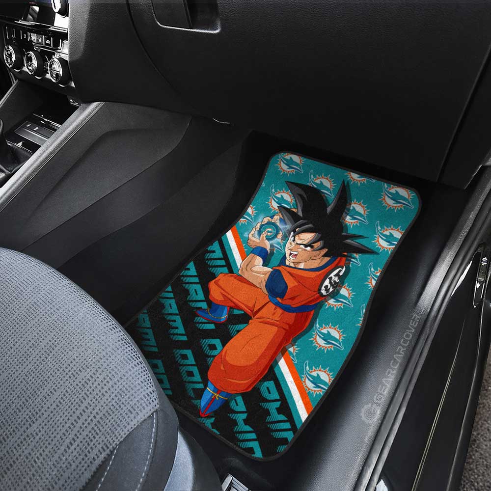 Miami Dolphins Car Floor Mats Custom Car Accessories For Fans - Gearcarcover - 3