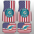 Miami Dolphins Car Floor Mats Custom Car Decor Accessories - Gearcarcover - 1