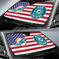 Miami Dolphins Car Sunshade Custom Car Decor Accessories - Gearcarcover - 2