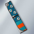 Miami Dolphins Car Sunshade Custom US Flag Style - Gearcarcover - 3