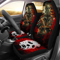 Michael Myers Car Seat Covers Custom Horror Car Accessories - Gearcarcover - 1