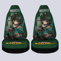 Midoriya Izuku Car Seat Covers Custom My Hero Academia Car Accessories For Anime Fans - Gearcarcover - 4