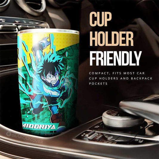 Midoriya Izuku Tumbler Cup Custom My Hero Academia Car Accessories - Gearcarcover - 2