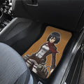 Mikasa Ackerman Car Floor Mats Custom Main Hero Attack On Titan Anime Car Accessories - Gearcarcover - 4