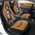 Mikasa Ackerman Car Seat Covers Custom Main Hero Attack On Titan Anime Car Accessories - Gearcarcover - 1
