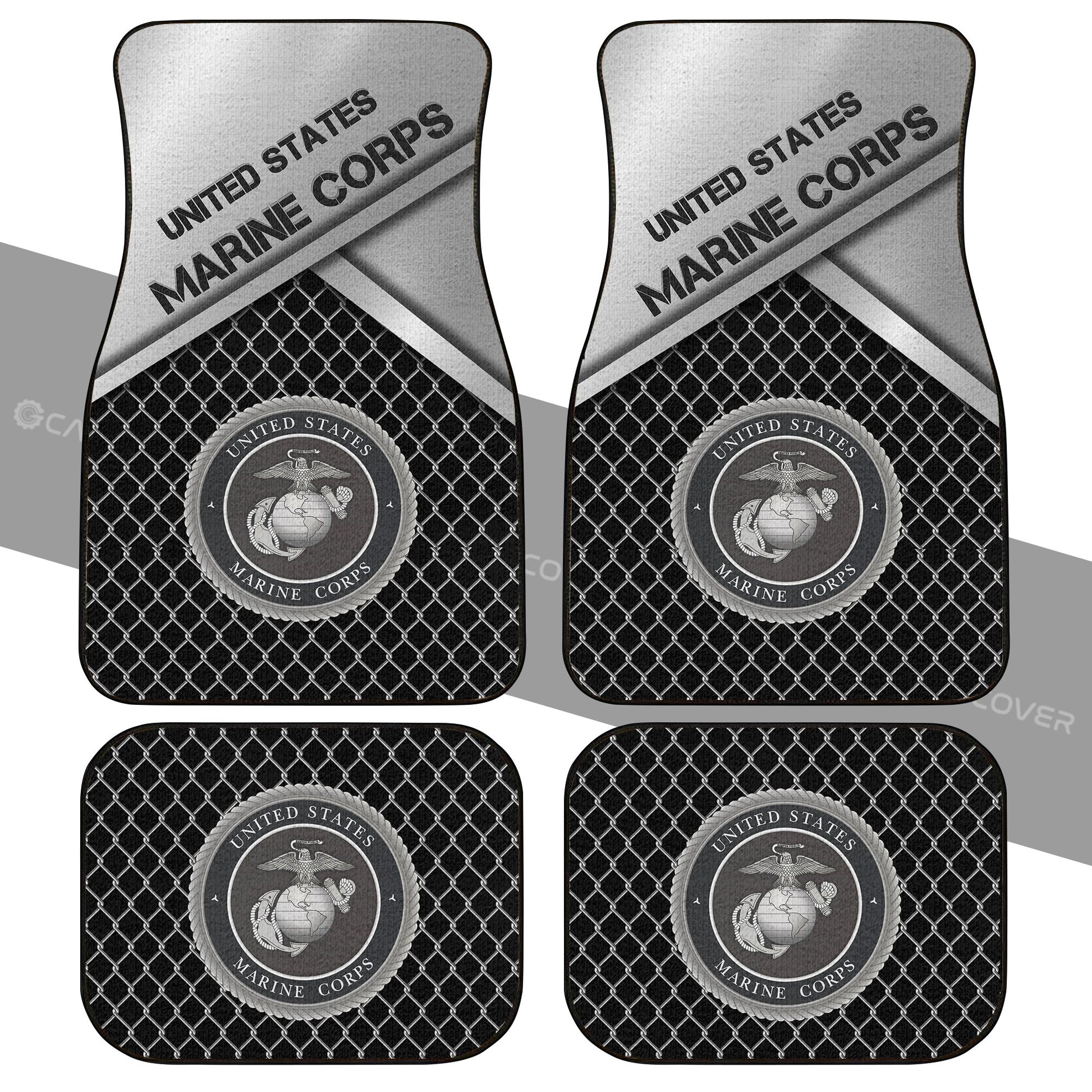 Military Marine Corps Car Floor Mats Custom Car Interior Accessories - Gearcarcover - 2
