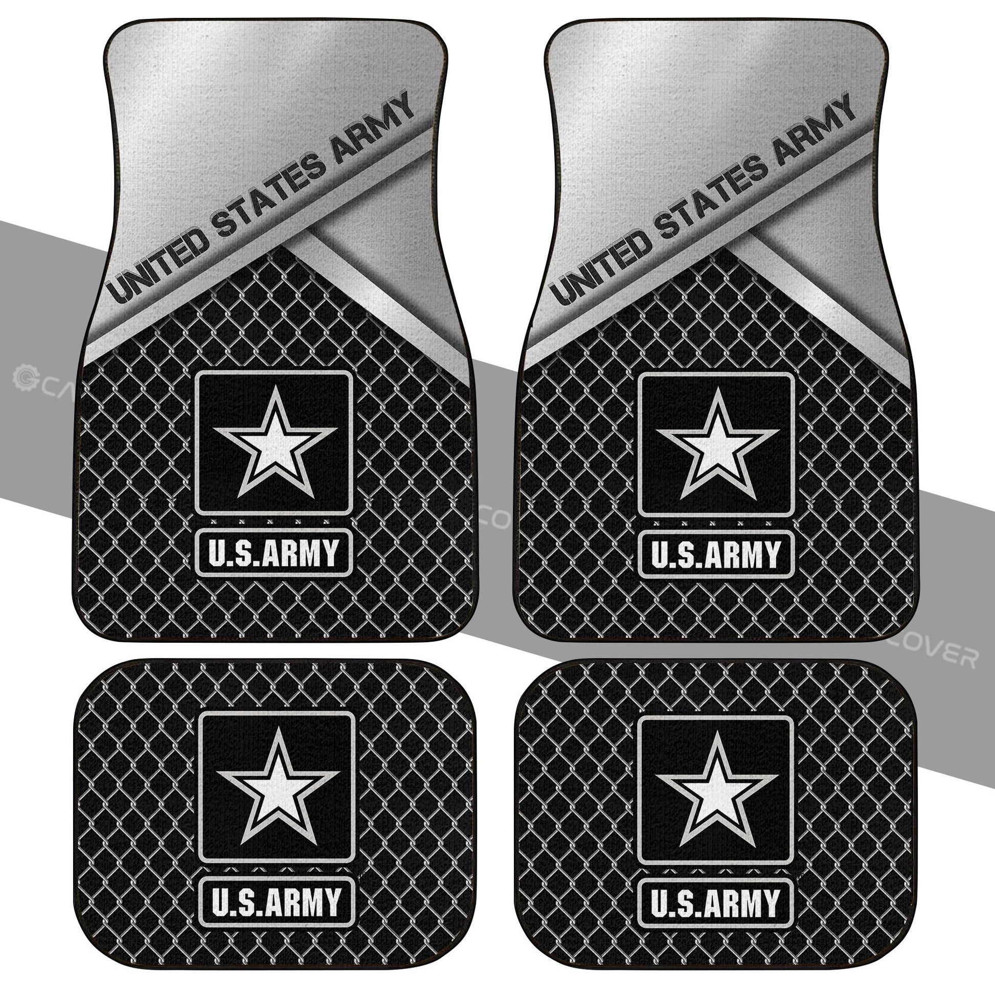Military US Army Car Floor Mats Custom Car Interior Accessories - Gearcarcover - 2