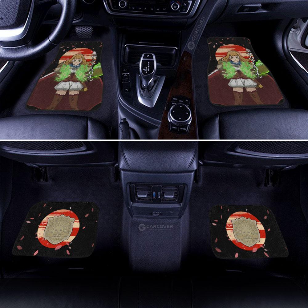 Mimosa Vermillion Car Floor Mats Custom Anime Black Clover Car Accessories - Gearcarcover - 3