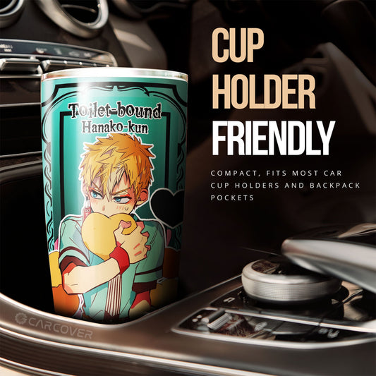 Minamoto Kou Tumbler Cup Custom Toilet-Bound Hanako-kun Anime Car Accessories - Gearcarcover - 2