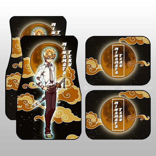 Minamoto Teru Car Floor Mats Custom Toilet-Bound Hanako-kun Anime - Gearcarcover - 1