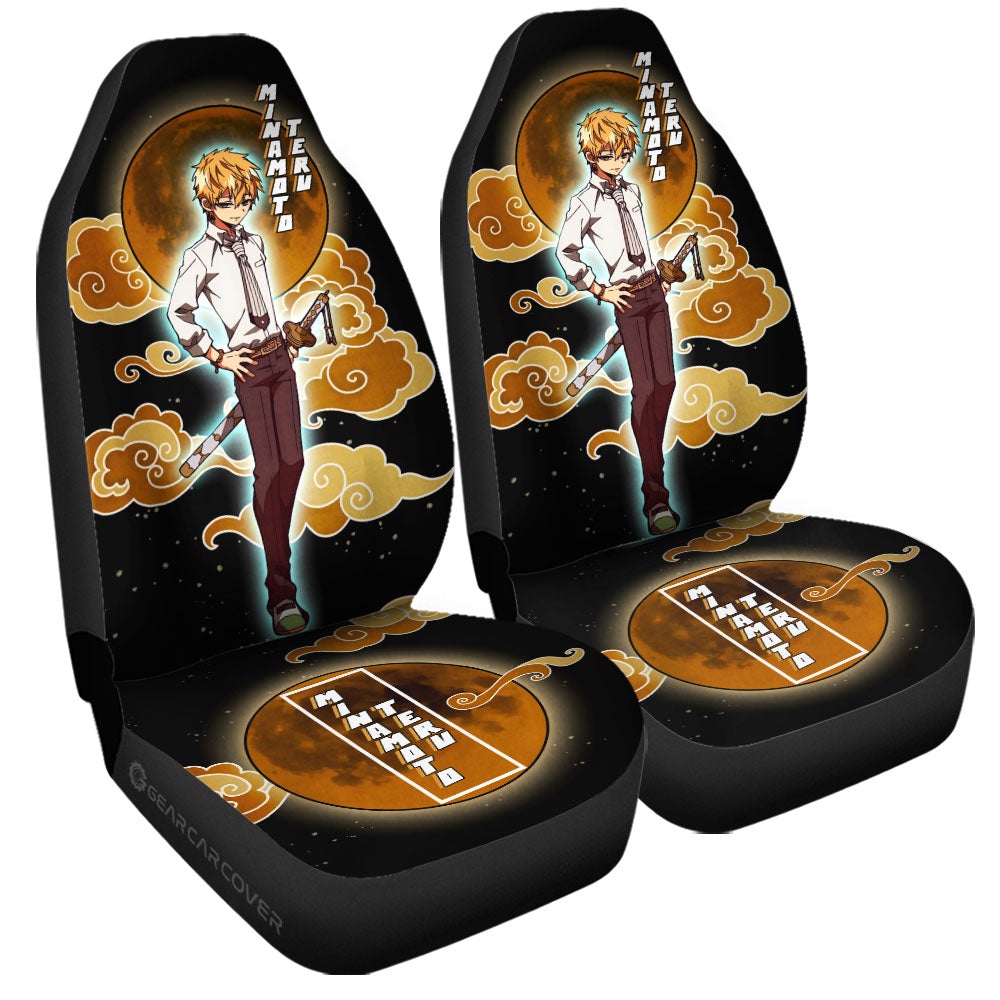 Minamoto Teru Car Seat Covers Custom Toilet-Bound Hanako-kun Anime - Gearcarcover - 3