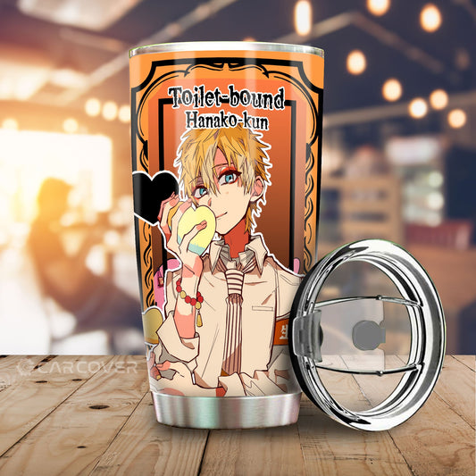 Minamoto Teru Tumbler Cup Custom Anime Toilet-Bound Hanako-kun Car Accessories - Gearcarcover - 1
