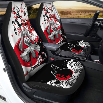 Mine Car Seat Covers Custom Akame Ga Kill Anime Car Accessories - Gearcarcover - 1