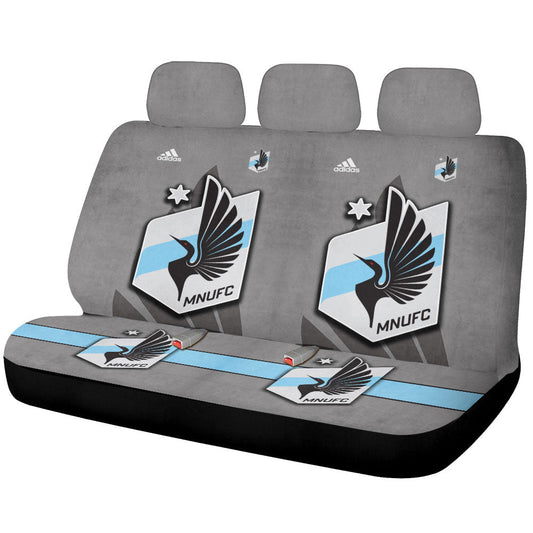 Minnesota United FC Car Back Seat Covers Custom Car Accessories For Fans - Gearcarcover - 2