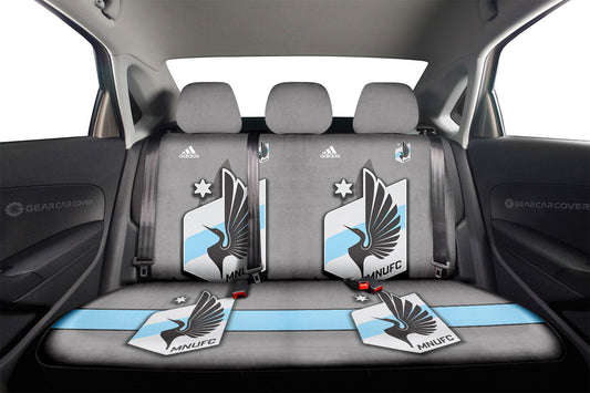 Minnesota United FC Car Back Seat Covers Custom Car Accessories For Fans - Gearcarcover - 1