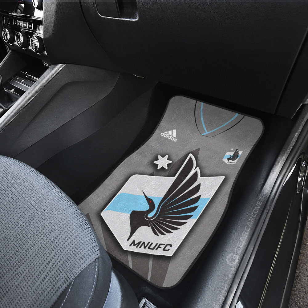Minnesota United FC Car Floor Mats Custom Car Accessories For Fans - Gearcarcover - 3
