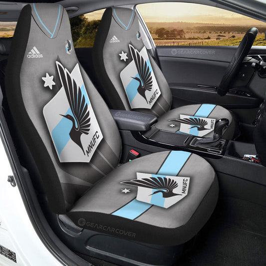 Minnesota United FC Car Seat Covers Custom Car Accessories For Fans - Gearcarcover - 2