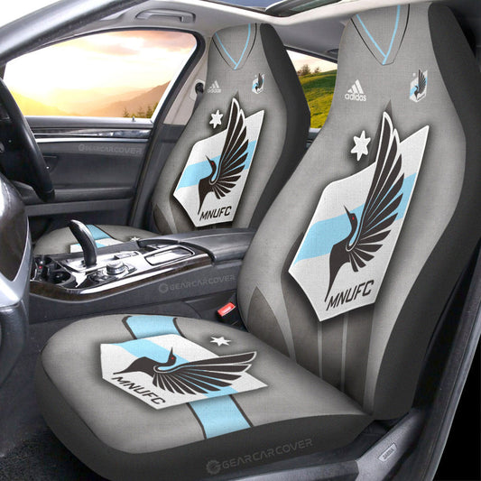 Minnesota United FC Car Seat Covers Custom Car Accessories For Fans - Gearcarcover - 1