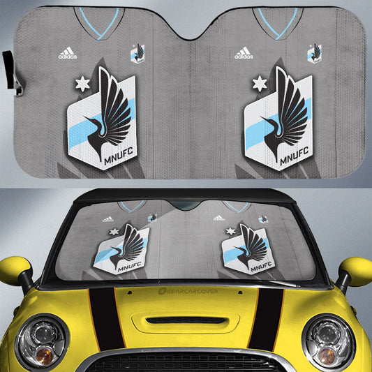 Minnesota United FC Car Sunshade Custom Car Interior Accessories - Gearcarcover - 1